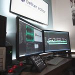 Pro Video Editing Desk Setup