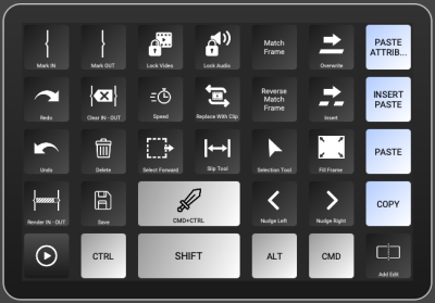 touch portal one hand editing page